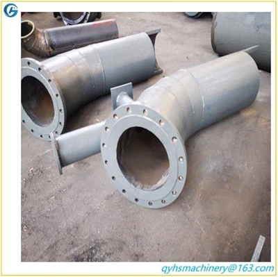 Double metal wear-resistant elbow powder